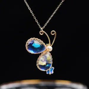 Colar de ouro declarado, personalizado declaração de moda colar jóias