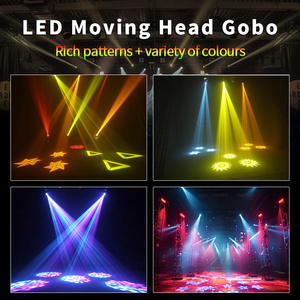 30 Wát Mini <span class=keywords><strong>DMX</strong></span> tại chỗ gobo chùm chiếu đèn sân khấu Led di chuyển đầu ánh sáng cho DJ bên Disco Câu lạc bộ - Product Image 2