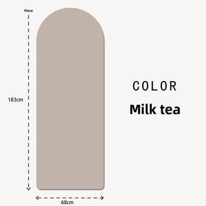 Tappetino Yoga Ovale Semicircolare in Gomma Naturale Antiscivolo, Spessore 5mm, con Superficie Opaca in PU, per Studio, all'Ingrosso, con Mock-up Gratuito - Product Image 5