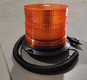 Feux de signalisation LED à dôme de 4 pouces, lumière stroboscopique LED ambre, balise de secours pour véhicule, lumière de secours à haute intensité avec lentille en PC, base en métal WL203 - Product Image 4