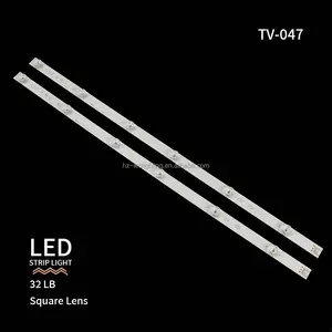 32 "بوصة شرائط ليد لوحة التلفزيون Backlightlight مصابيح 7 قطعة 8 قطعة LED لشركة إل جي 6916L-1296A A1 A2 أدى لوحة التلفزيون