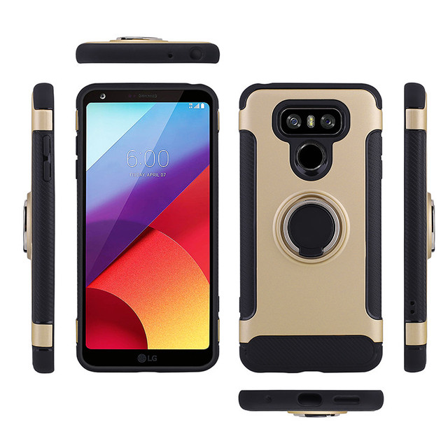 Shockproof Strong Sports Non Slip Drop Protection Layer Armor Rugged Phone Case for LG G6/G7/Q7/V30/V40