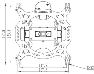 YHR Q303 360. Drone UAV <b>Gimbal</b> 1920* 1080 for Accurate Geolocation and Target Tracking - Product Image 4
