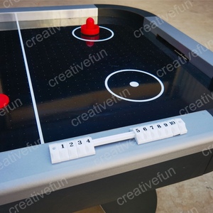 Jeu <span class=keywords><strong>d</strong></span>'intérieur <span class=keywords><strong>de</strong></span> tableau <span class=keywords><strong>de</strong></span> bord électronique LED portable <span class=keywords><strong>de</strong></span> 6 pieds pour enfants et adultes 2 rondelles 2 poussoirs <span class=keywords><strong>Table</strong></span> <span class=keywords><strong>de</strong></span> <span class=keywords><strong>hockey</strong></span> <span class=keywords><strong>sur</strong></span> <span class=keywords><strong>air</strong></span> avec <span class=keywords><strong>coussin</strong></span> MDF - Product Image 5