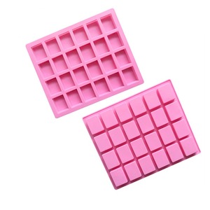 24 Cavidad Rectángulo Caramelo Silicona Moldes Chocolate Trufas Molde Rejilla Fondant Molde Pralines Gummy Jelly Mold - Product Image 1