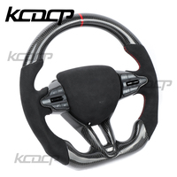 Volant en fibre de carbone adapté aux Hyundai I30N Sonata Genesis Elantra