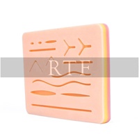Kit de pratique de suture en silicone réutilisable |   Coussin de suture médical durable pour étudiants et professionnels