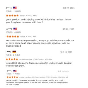 Auricolari Wireless con Cancellazione del Rumore all'Ingrosso, Serie Pro3, Pro2 ANC, Air Pro 2 GEN2 GEN3 GEN4 e MAX - Product Image 2