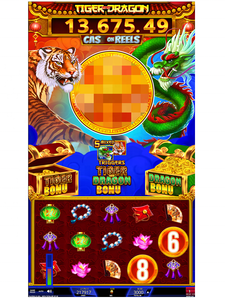 Carte mère de jeu Tiger and <span class=keywords><strong>Dragon</strong></span> Cash on Reels avec logiciel vertical de mystère et de compétences (MOQ2Pcs) – Prix usine pour machine d'amusement - Product Image 1