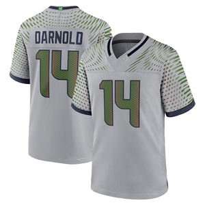 Finales 2026: Ultimo Stile di Alta Qualità Seattle City 14 #   Darnold 11 # Smith-Njigba 10 #   Maglia da Football Americano Cucita Kupp - Product Image 3