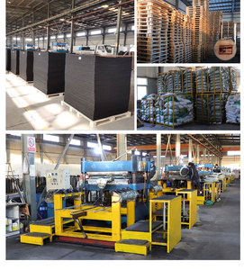 Phòng tập thể dục gạch cao su bán buôn chịu áp lực tốt cao phân tử loạt cao su Mat bảo vệ sàn cao su phòng tập thể dục mat - Product Image 5