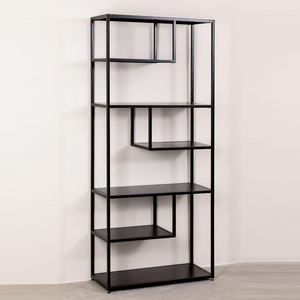 Scaffale per <span class=keywords><strong>Soggiorno</strong></span> con Design Personalizzato, Unità Espositiva in Metallo, Libreria in Acciaio, Produzione BSCI ODM OEM - Product Image 1