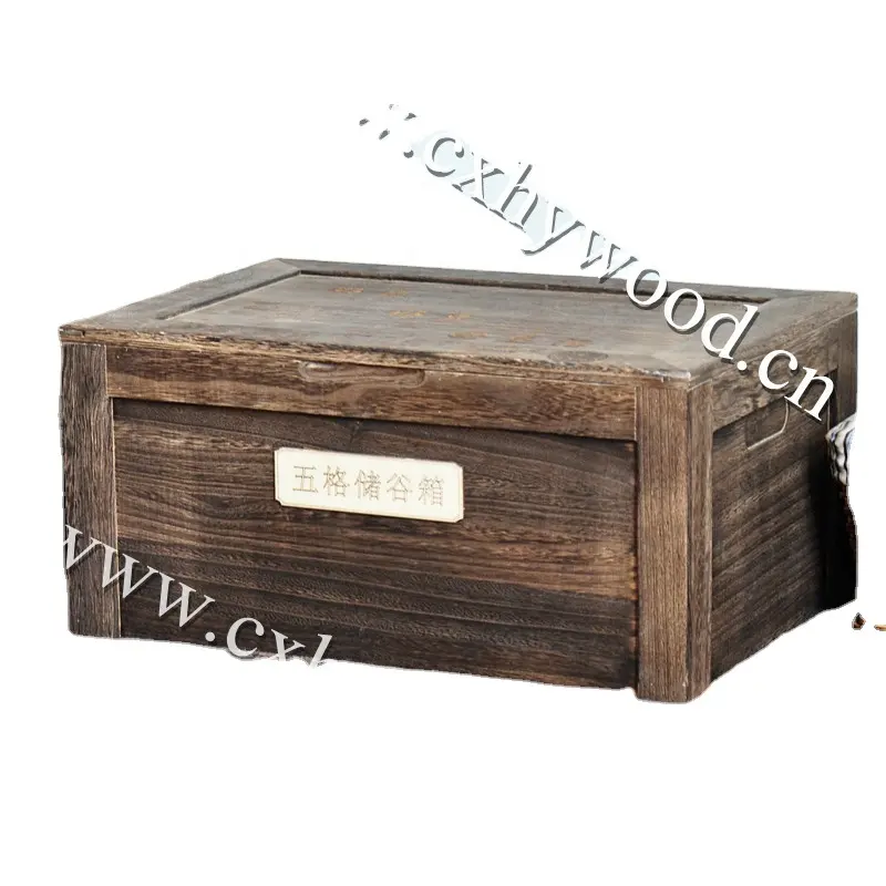 ギフトラッピングツール用の木製収納ボックスとワインボックス収納ディスプレイ手作りの木製工芸品