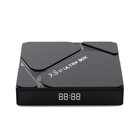 2024 más popular Amologic XS97 ULTRA Box S905W2 Android TV Set-Top con 4Gb + 32Gb y control de voz