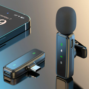 Type-C Dual Microphone <strong>System</strong> Noise Reduction Wireless Lapel Microphone Suitable for Mobile Phone and <strong>Computer</strong> Live Streaming - Product Image 3