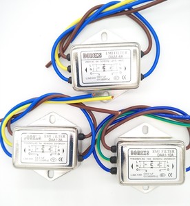 Filtro EMI de línea de alimentación monofásico DOREXS 220V 1A 3A 6A 10A | Filtro de supresión de ruido de paso bajo | Modelo certificado CE RoHS - Product Image 2