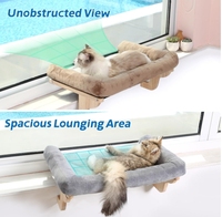 Hamac en bois pour chat, siège perchoir avec tasses, lit pour chat d'intérieur, chat, chat, vente en gros, usine pour animaux de compagnie