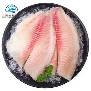 Wholesale price Origin of Tilapia in China frozen Tilapia Fillet Shallow Skinned Tilapia Fillet