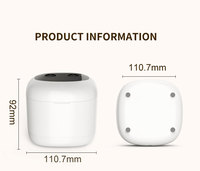 Nettoyeur ultrasonique portable 45 kHz pour aligneurs dentaires et prothèses, 200 ml, alimenté par USB, pour usage domestique, directement de l'usine
