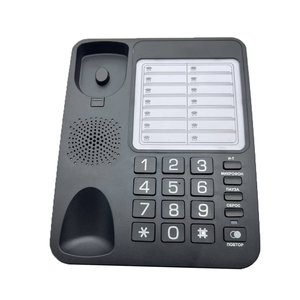 Vente en gros en usine moderne Téléphone noir multifonctionnel pour chambre d'hôtel Téléphone commercial filaire avec <span class=keywords><strong>ligne</strong></span> <span class=keywords><strong>fixe</strong></span> - Product Image 6