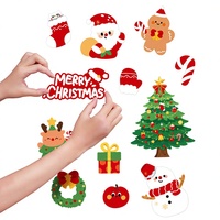 Aimants de réfrigérateur souples à motifs de dessins animés, décorations de Noël multi-motifs, autocollants magnétiques, nouveau sapin de Noël 2026