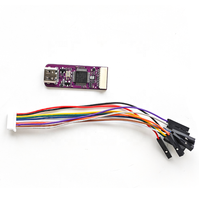 Weact STLink DAP Link untuk Simulasi Unduhan Debugger Port Serial TYPE-C Pemrograman Mikrokontroler STM32F103CBT6 Bahan ABS