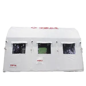 Customized 10person Hospital Tent White Inflatable Emergency Tent Inflatable Disaster Medical First Aid Tent