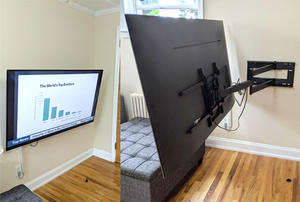 Siêu Dài Mở Rộng Cánh Tay Xoay <span class=keywords><strong>Wall</strong></span> Mount Nghiêng Khung <span class=keywords><strong>TV</strong></span> Với 50 kg Max Tải - Product Image 2