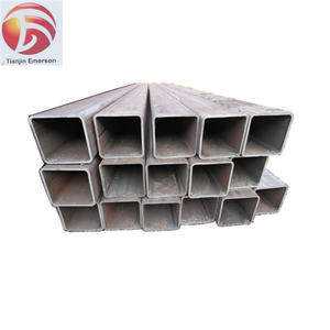 80*80 Q235 Q355 tubo de acero hueco cuadrado 6x6 tubo de acero cuadrado y rectangular galvanizado para líneas de producción automatizadas - Product Image 2