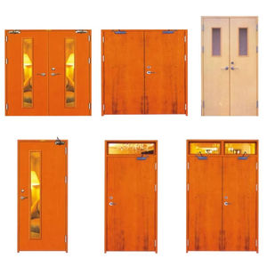 Nhà Máy Bán Buôn Hiện Đại Thiết Kế Đơn Giản Nội Thất Cháy Cửa Thoát Hiểm Khách Sạn Căn hộ Phòng Bằng Gỗ Mạnh Mẽ Nội Thất Cháy Cửa - Product Image 2
