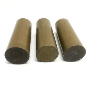Yüksek kalite 40% % bronz PTFE kalıplı çubuk kahverengi üretimi için PTFE mühürler kahverengi ptfe çubuk çubuğu