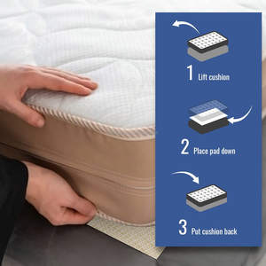 FOOTCARE S612-RTH Tapis rectangulaire rembourré en mousse PVC tissée à la machine, antidérapant, adapté aux animaux domestiques, antimicrobien, résistant aux taches - Product Image 6