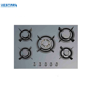 Table de cuisson à gaz encastrable 4 brûleurs, plaque de cuisson en verre trempé noir, cuisinière à gaz à flamme puissante, <span class=keywords><strong>neuve</strong></span> à <span class=keywords><strong>vendre</strong></span> - Product Image 4