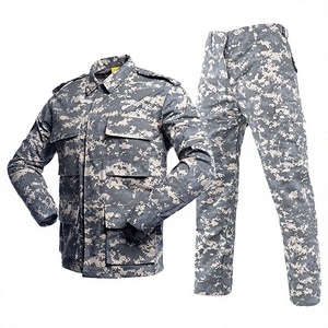 Wholesale Unisex <b>Camouflage</b> Black Breathable Woven Ripstop Cargo Tactical Pants BDU Tactical Uniform - Product Image 2
