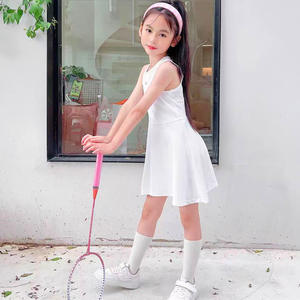 กระโปรงเทนนิสสำหรับเด็ก, ชุดจั๊มสูทกระโปรงเล่นกีฬาสันทนาการกลางแจ้งขนาดกลางและขนาดใหญ่ - Product Image 4