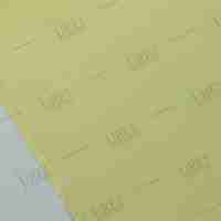 Tissu en aramide 1000D 250g ignifuge, tissé uni, en fibre de Kevlar jaune, haute résistance, pour vêtements de protection
