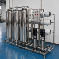Filtre mécanique industriel en acier au carbone avec média sable de quartz, réservoir sous pression 5000L/heure, garantie 1 an pour le traitement des eaux profondes