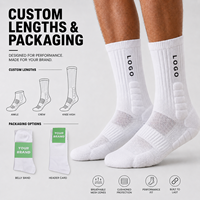 Chaussettes de sport pour hommes, personnalisables avec logo, en coton, à faible MOQ, avec semelle en tissu éponge, pour le basketball et les activités sportives