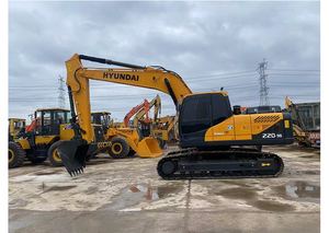 Alta Qualidade Usado <span class=keywords><strong>Hyundai</strong></span> 220LC-9S Escavadeira De Esteiras 20 Ton Grande Digger Máquinas De Construção a Preço Mais Baixo para Venda Quente - Product Image 2