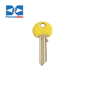 Großhandel einzigartige benutzer definierte leere Schlüssel Hersteller Everise Messing Designer ul050 Schlüssel rohlinge mit Kunststoff kopf
