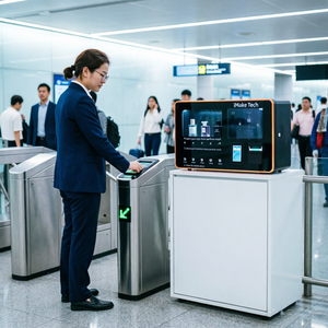 Distributeur automatique de parfum à fort trafic pour aéroport, idéal pour les halls d'arrivée, commande en gros - Product Image 6