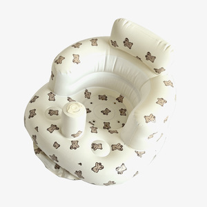 Cross-Biên Giới Hot-Bán Nhựa Bé Inflatable Ghế Xách Tay Dày Thiết Kế Trẻ Em Của Ngồi Đồ Chơi Cho 0-12 Tháng - Product Image 4