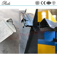 Machine de formage de bride TDF de conduit de marque Preda pour HVAC
