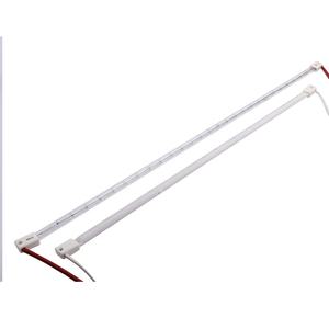 Одиночная прозрачная двухсторонняя кварцевая ИК-лампа с красным проводом 1 кВт 380 В 600 мм Инфракрасная тепловая лампа для окрасочной кабины - Product Image 6