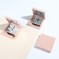Offre Spéciale 4 et 6 treillis boîte à paupières sourcil boîte blush boîte pour fille mignonne