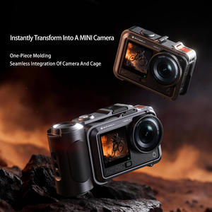 <span class=keywords><strong>Cage</strong></span> de caméra magnétique détachable Boneruy DJ-6 pour DJI Action 6, support léger en aluminium pour les voyages et les prises de vue en extérieur - Product Image 4