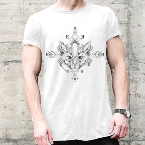 2020 frühling Sommer herren kurzarm Print t-shirt O hals mode baumwolle tier Casual Plus Größen Große Paar t shirt für männer