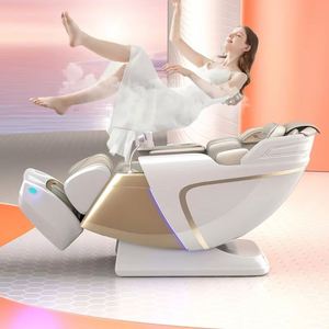 Fauteuil de massage zéro gravité CITICITY à cadre stable, massage shiatsu électrique 4D corps entier avec roulement et chaleur double cœur, pliable - Product Image 5