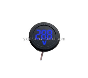 Voltímetro Digital LED de CC de 2 Cables, 4-100V, con Protección Contra Polaridad Inversa, Panel de Medición de Voltaje - Product Image 4