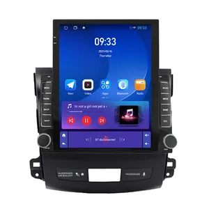 Android Carplay 9.7 "Tesla Vertical Car Radio for Mitsubishi Outlander Xl 2 2005-2012 Citroen C-Crosser 2007-2013 GPSナビゲーション